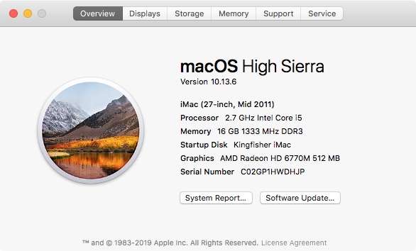 Check MacOS Free space on your hard disk 2 Apple-free-space-apple-overview-MacOS-free-space