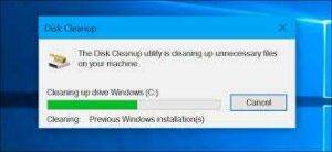 How to free up storage space on Windows 10 5 disk-cleanup-loading