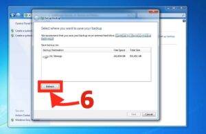 Backing up your Data in Windows 7 5 setup-set-up-refresh-backup-back-up-restore-system-security-windows-seven-7-backup-restore