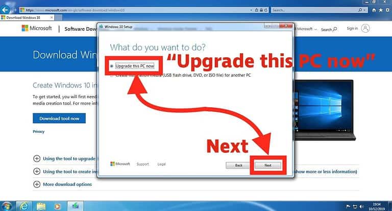 Upgrade from Windows 7 to Windows 10 Guide 9 what-do-you-want-do-to-upgrade-this-pc-now-windows-seven-7-windows-10-ten-microsoft-12-easy-steps