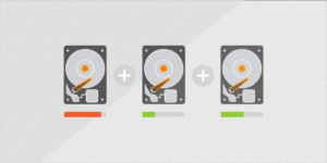 Hard disk full empty