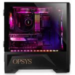 OPSYS Gallantis-X3 RGB Gaming PC Computer (AMD Ryzen 7-5800X, Geforce RTX 3080 Graphics Card, 1TB NVMe SSD, 2TB HDD, 16GB RAM, Bluetooth, Windows 11) OPSYS Gallantis X3 RGB Gaming PC AMD Ryzen 7 5800X 8 Core ASUS Geforce RTX 3070 8GB Graphics Card 1TB NVMe SSD 1TB HDD 16GB 3600MHz RAM AIO Liquid Cooler WiFi Windows 10 0 2